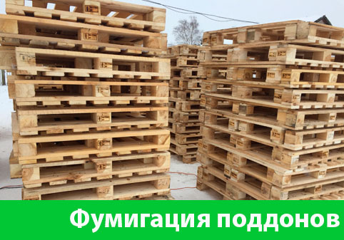 Фумигация поддонов в городе Орск